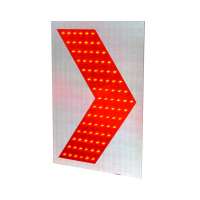 Solar Traffic Arrow Sign